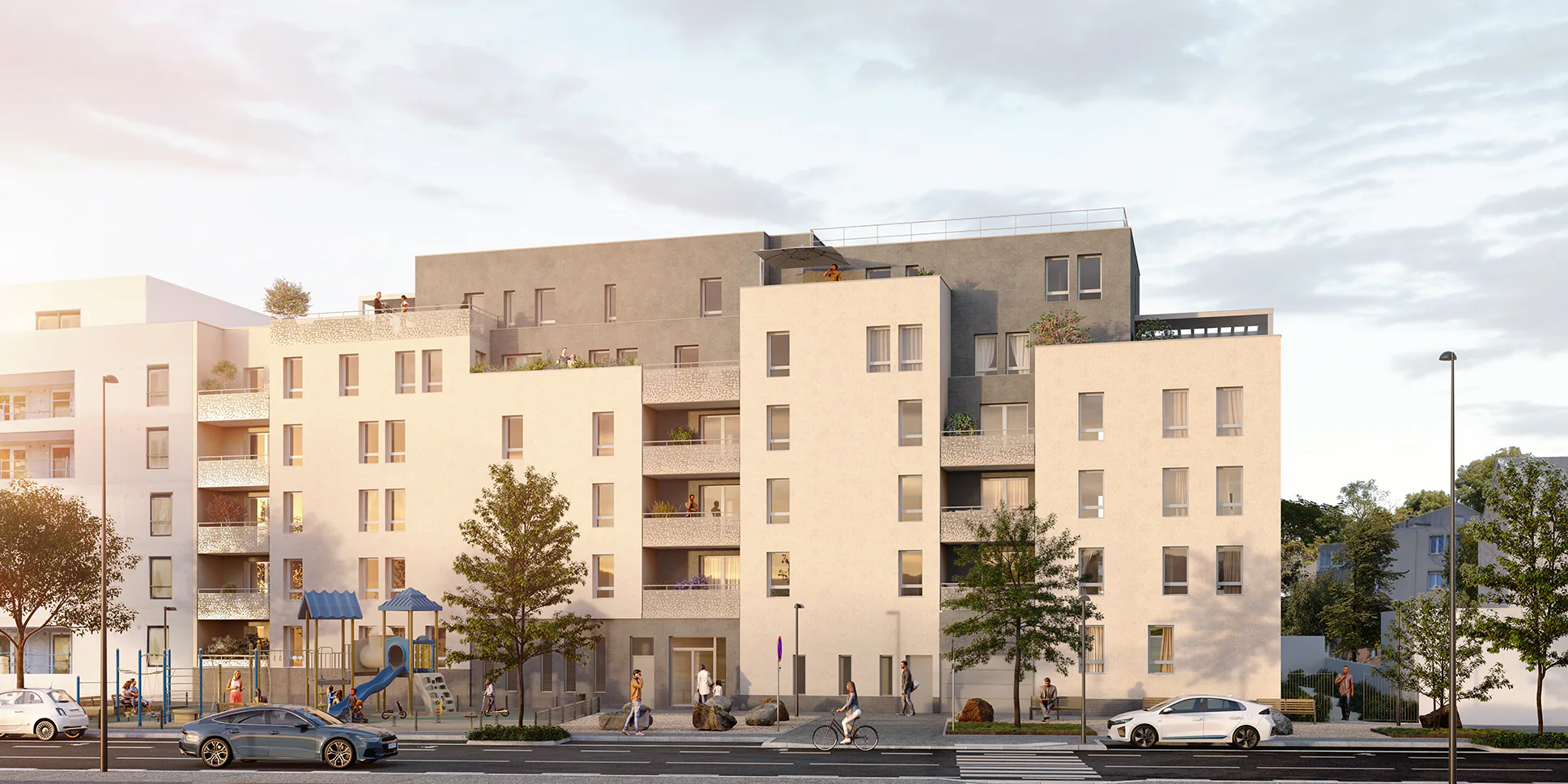 CEDDIA - Saint-Fons - Programme immobilier neuf Saint-Fons - visuel 1